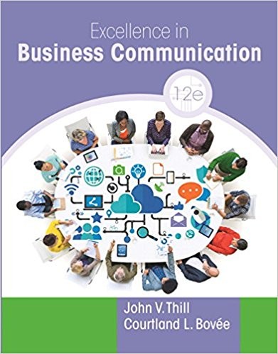 Excellence in Business Communication 12th Edition