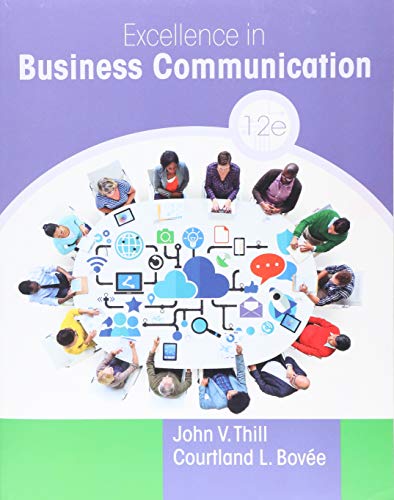 Excellence in Business Communication (12th Global Edition)