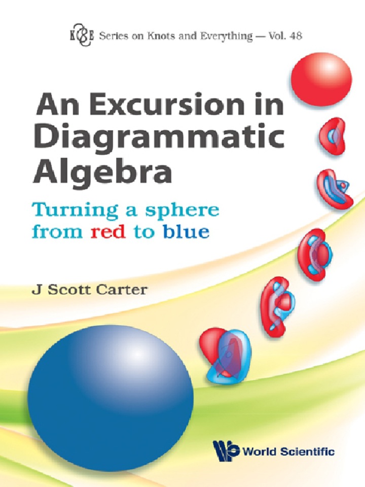 Excursion In Diagrammatic Algebra An: Turning A Sphere From Red To Blue: Turning a Sphere from Red to Blue