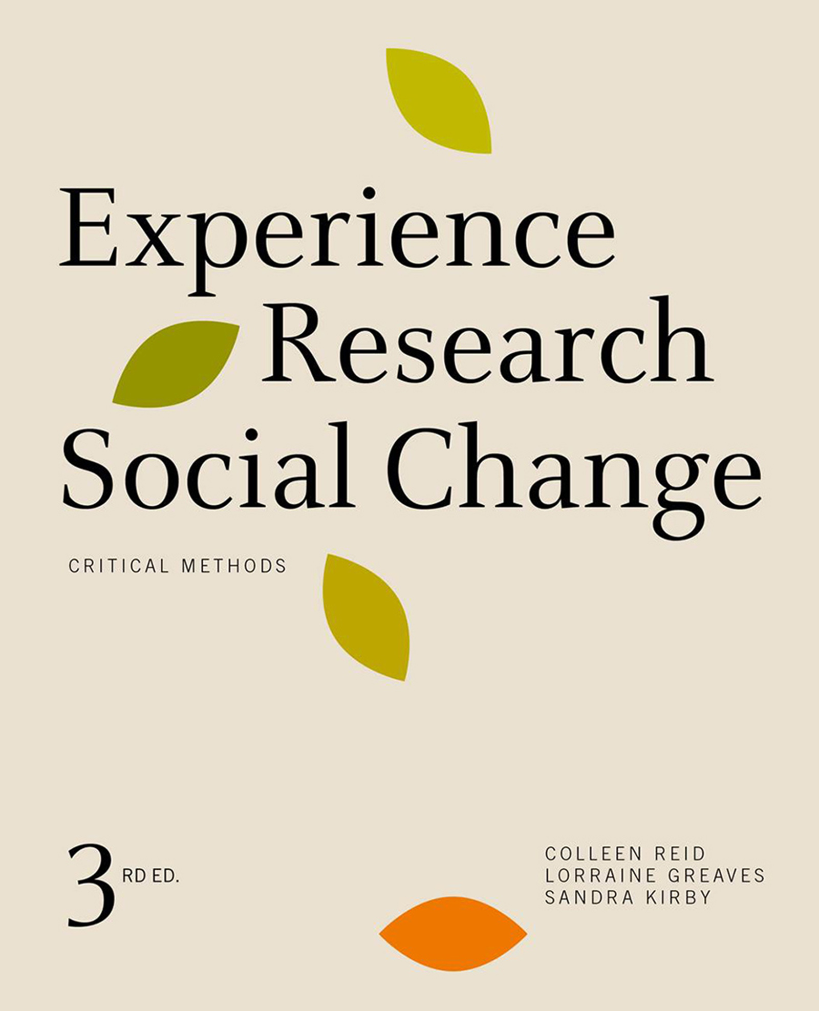 Experience Research Social Change 1st edition