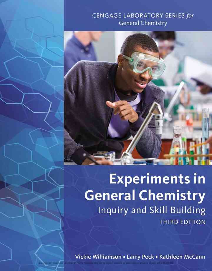 Experiments in General Chemistry: Inquiry and Skill Building 3rd Edition