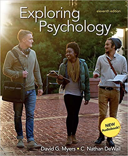 Exploring Psychology 11th Edition by David Myers