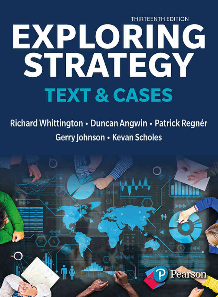 Exploring Strategy Text & Cases 13th Edition