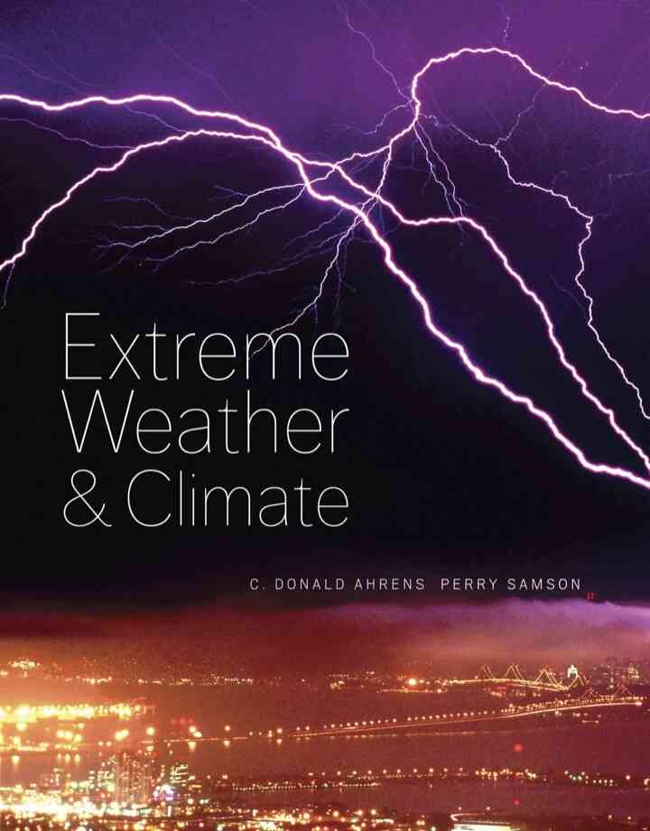 Extreme Weather and Climate 1st Edition