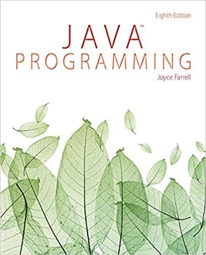 Farrell?s Java Programming (8th Edition)