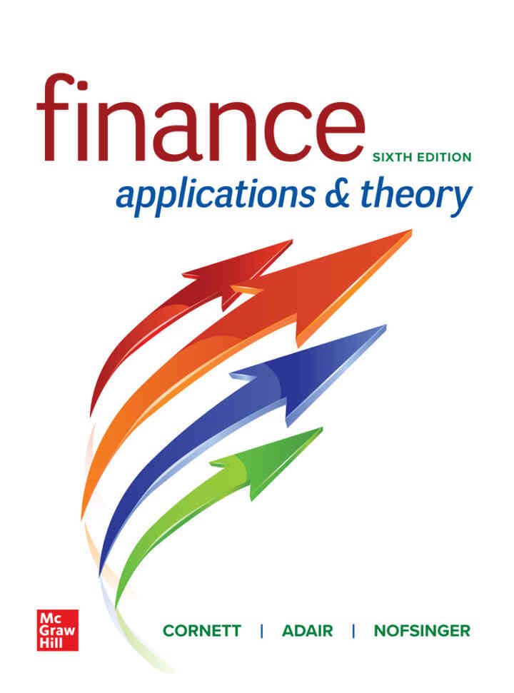 Finance: Applications and Theory, 6th Edition