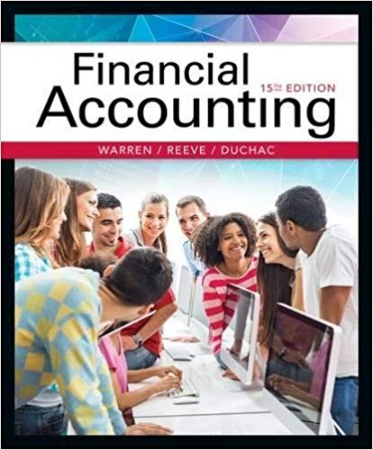 Financial Accounting 15th Edition by Carl Warren