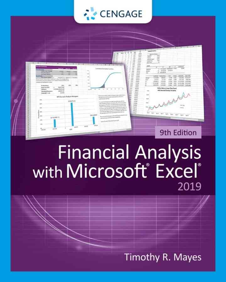 Financial Analysis with Microsoft Excel 9th Edition