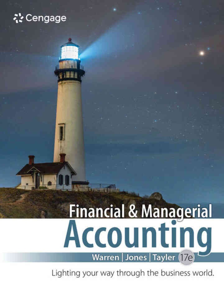 Financial & Managerial Accounting, 17th Edition