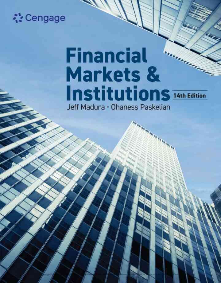 Financial Markets & Institutions 14th Edition