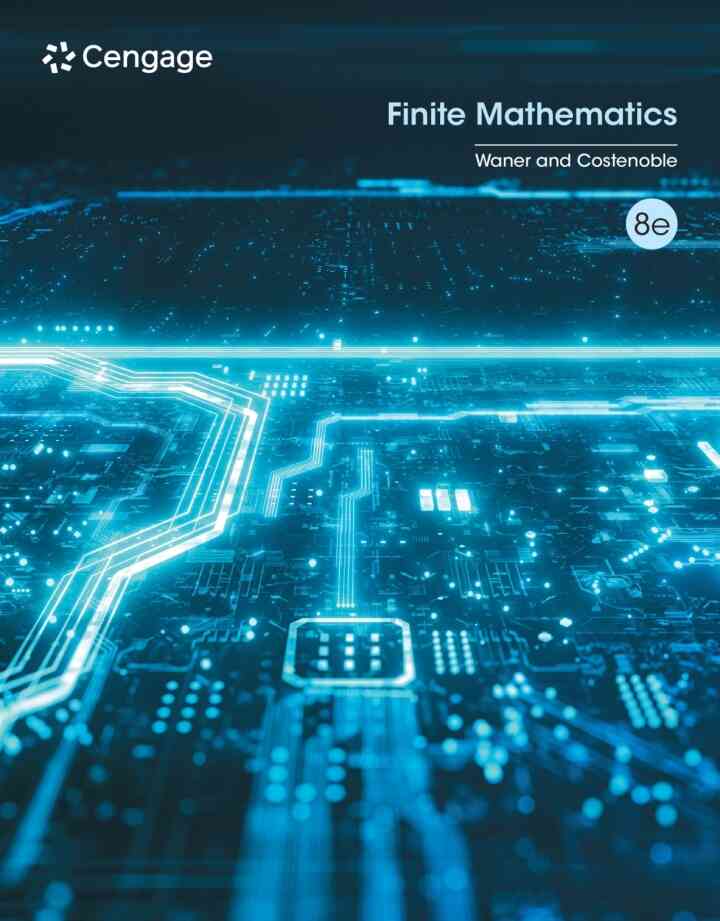 Finite Mathematics 8th Edition