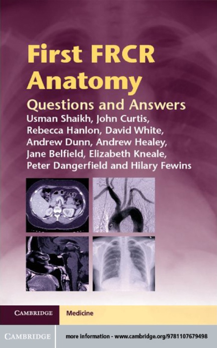 First FRCR Anatomy: Questions and Answers