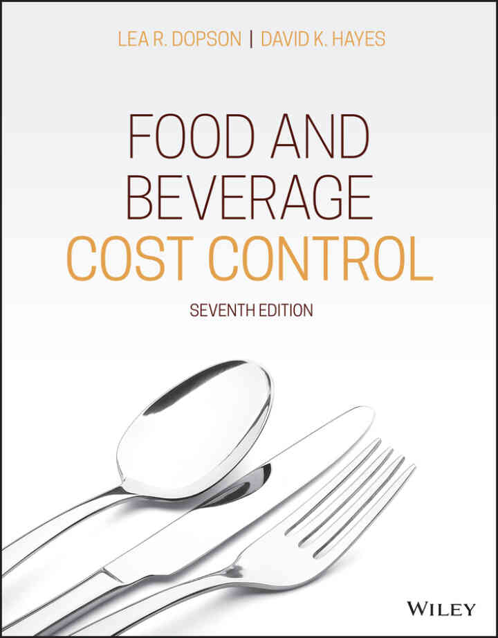 Food and Beverage Cost Control 7th Edition