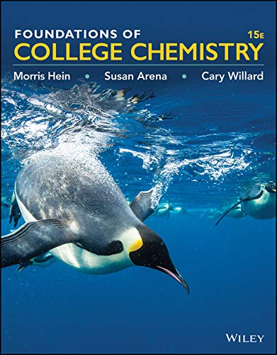 Foundations of College Chemistry 15th Edition