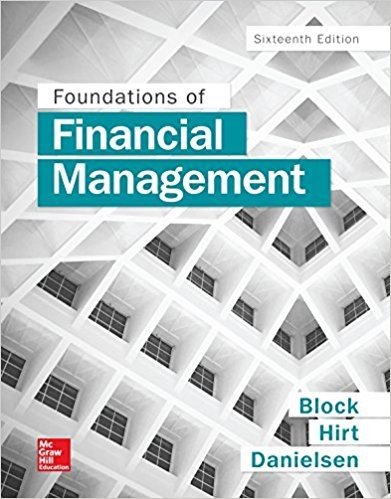 Foundations of Financial Management 16th Edition by Stanley Block