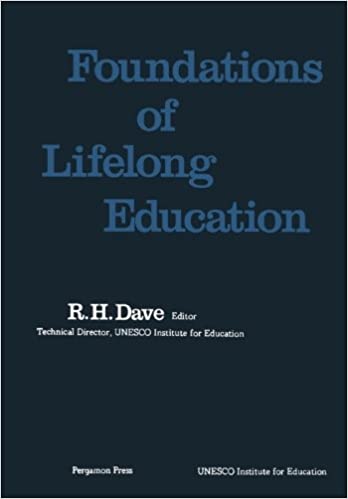 Foundations of Lifelong Education: Studies in Lifelong Education