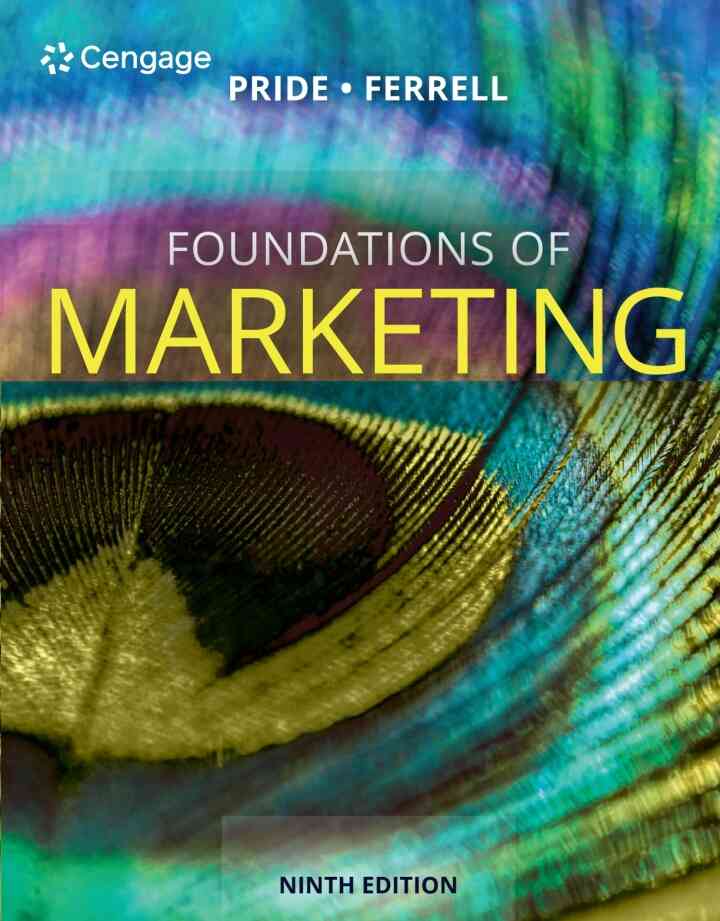 Foundations of Marketing 9th Edition