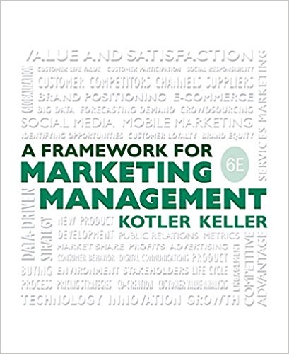 Framework for Marketing Management 6th