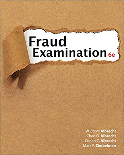 Fraud Examination (6th Edition)