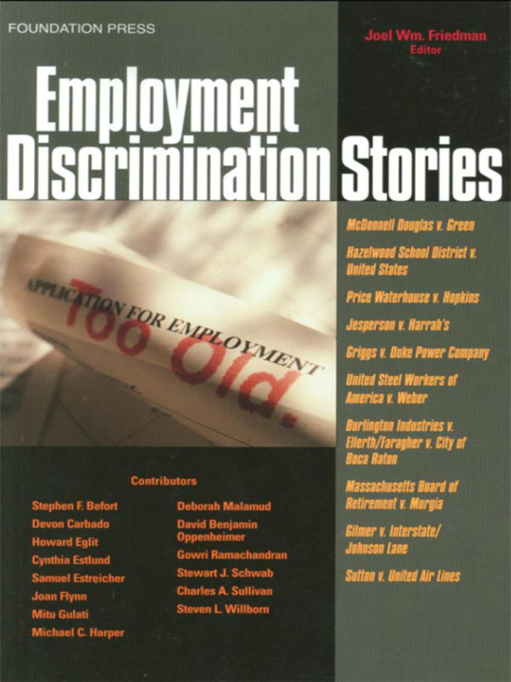 Friedman's Employment Discrimination Stories