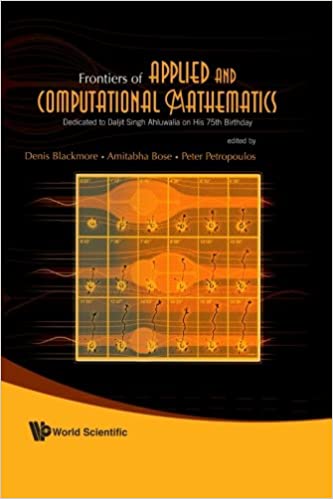 Frontiers Of Applied And Computational Mathematics: Dedicated To Daljit Singh Ahluwalia On His 75th Birthday - Proceedings Of The 2008 Conference On Facm'08