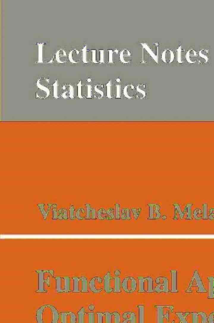 Functional Approach to Optimal Experimental Design