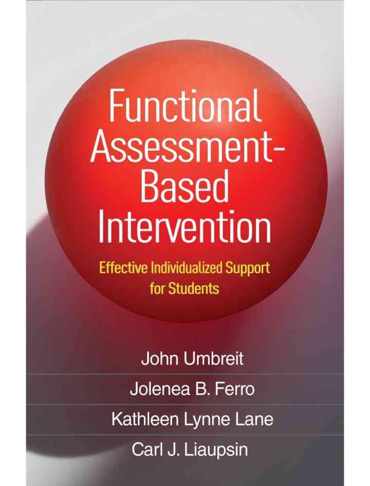 Functional Assessment-Based Intervention: Effective Individualized Support for Students
