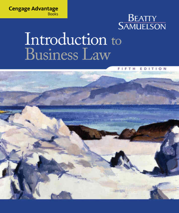Fundamentals of Business Law Today: Summarized Cases 5th Edition