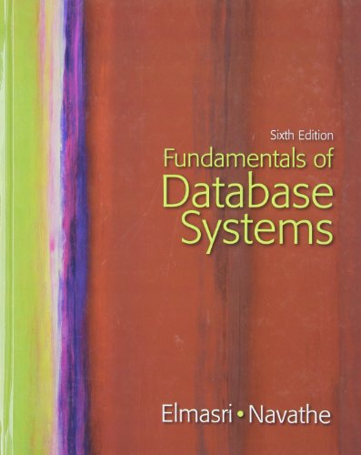 Fundamentals of Database Systems, 6th Edition