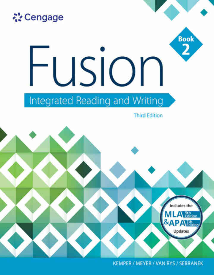 Fusion: Integrated Reading and Writing Book 2 (w/ MLA9E Updates) 3rd Edition