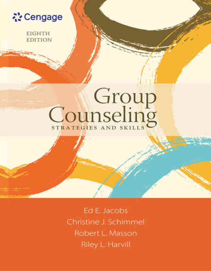 Group Counseling: Strategies and Skills 8th Edition