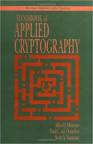 Handbook of Applied Cryptography