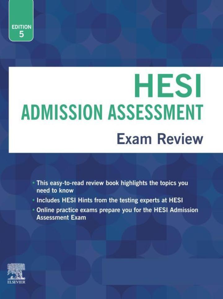 HESI Admission Assessment Exam Review 5th Edition
