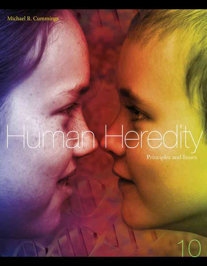 Human Heredity: Principles and Issues 10th Edition