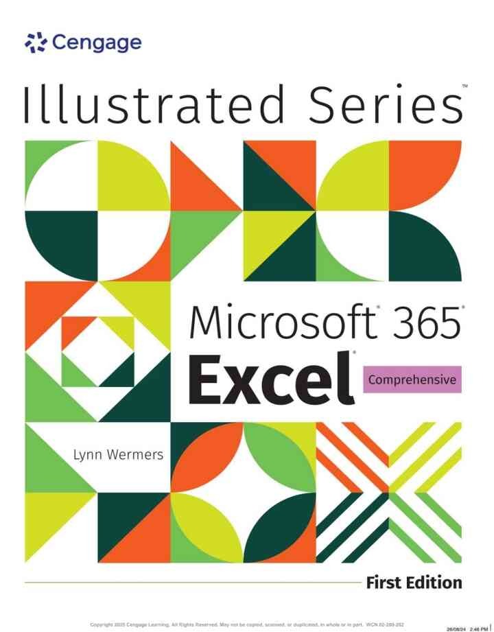 Illustrated Microsoft® 365® Excel® Comprehensive, 1st Edition