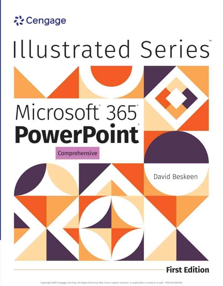 Illustrated Microsoft® 365® PowerPoint® Comprehensive, 1st Edition