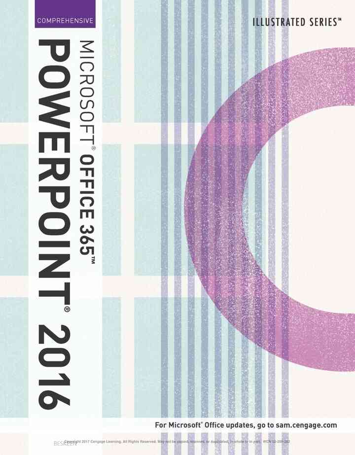 Illustrated Microsoft? Office 365 & PowerPoint 2016: Comprehensive 1st Edition