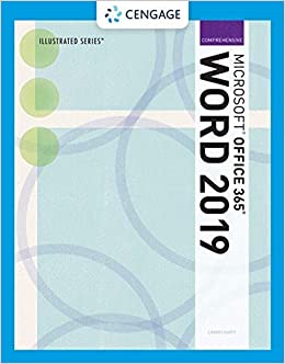 Illustrated Microsoft Office 365 & Word 2019 Comprehensive (MindTap Course List)