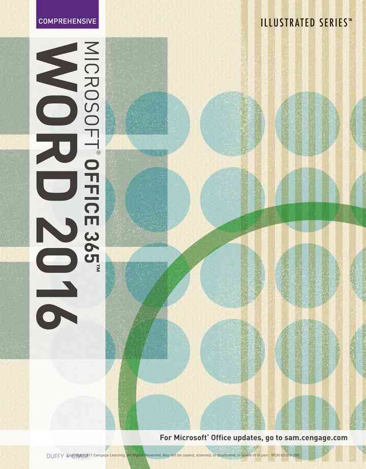 Illustrated Microsoft?Office 365 & Word? 2016 1st Edition