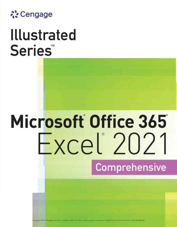 Illustrated Series? Collection Microsoft? Office 365? & Excel? 2021 Comprehensive 1st Edition