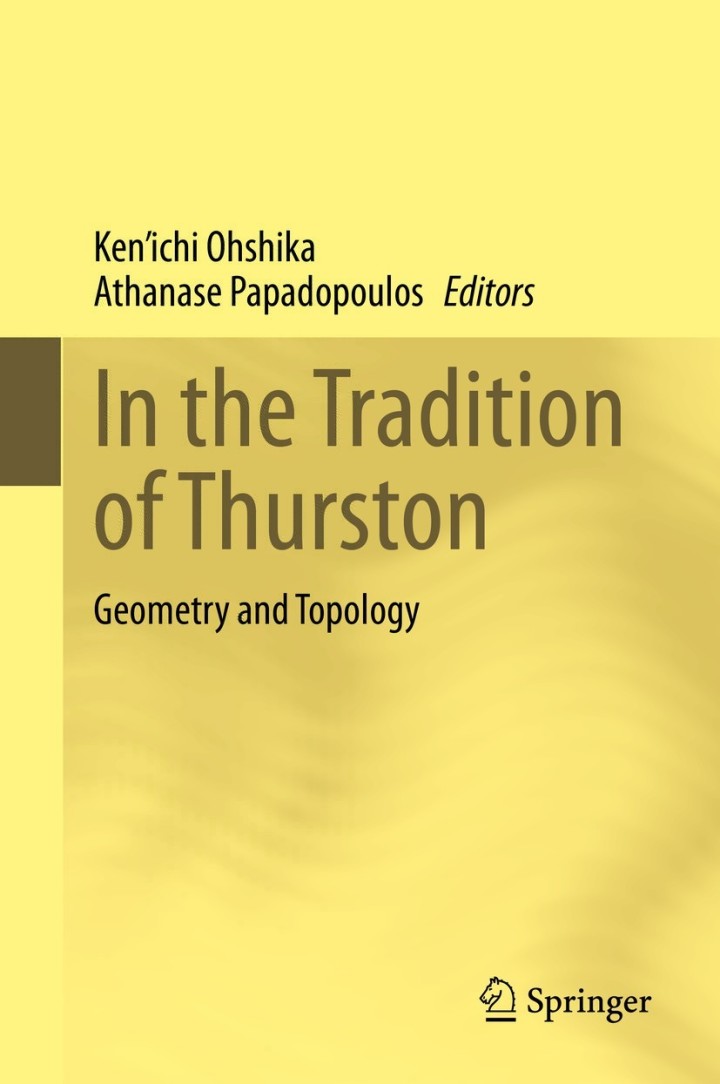 In: of Thurston 1st Edition Geometry and Topology