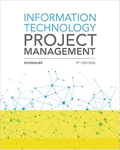 Information Technology Project Management 9th Edition by Kathy Schwalbe