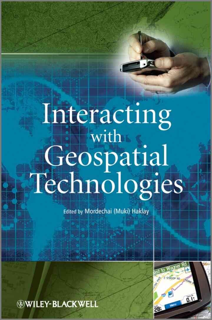 Interacting with Geospatial Technologies, 1st Edition