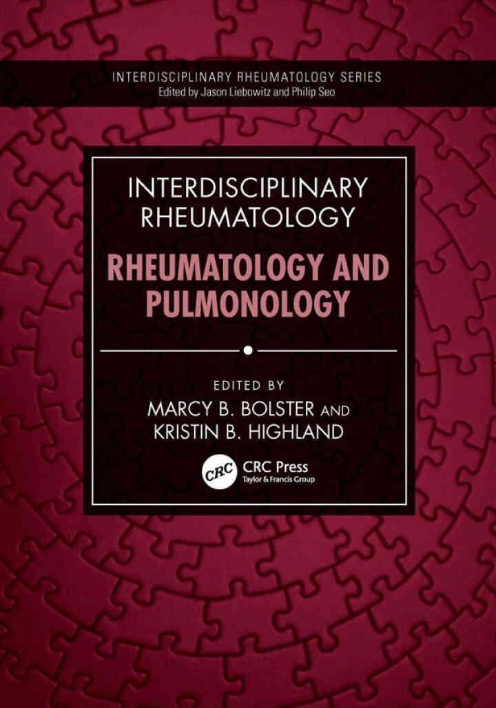 Interdisciplinary Rheumatology: Rheumatology and Pulmonology, 1st Edition