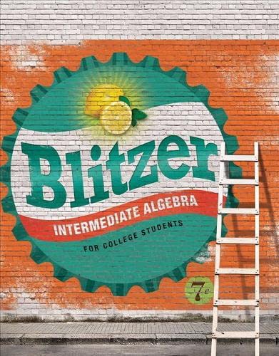Intermediate Algebra for College Students (7th Edition)