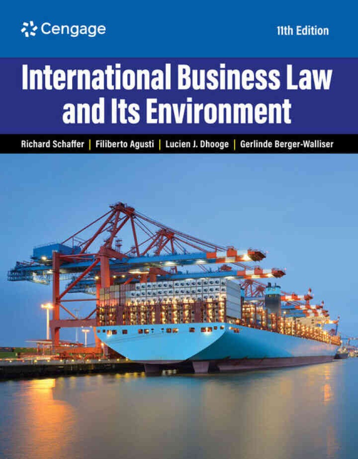 International Business Law and Its Environment, 11th Edition