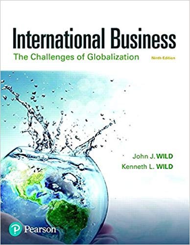 International Business: The Challenges of Globalization 9th Edition by John J. Wild