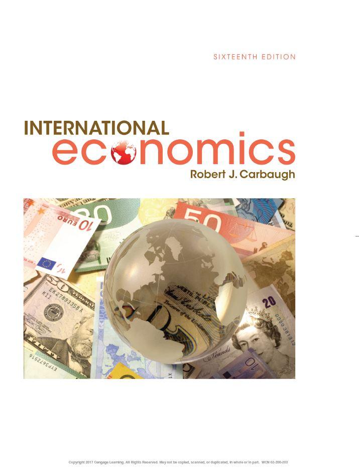 International Economics 16th Edition by Robert Carbaugh