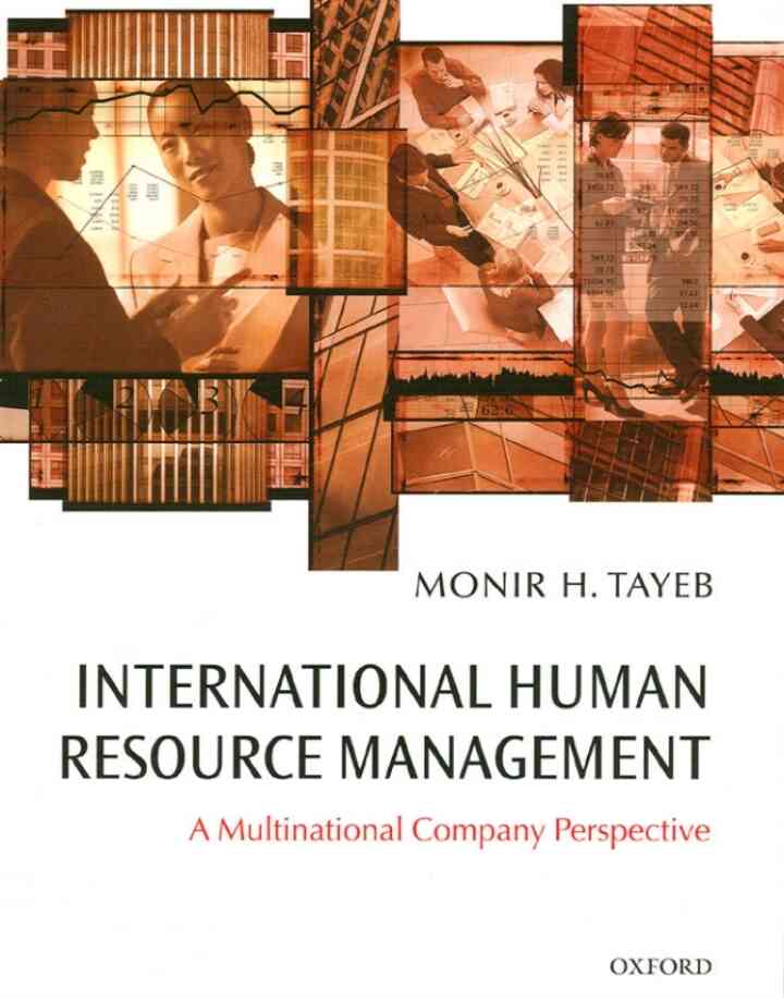 International Human Resource Management: A Multinational Company Perspective