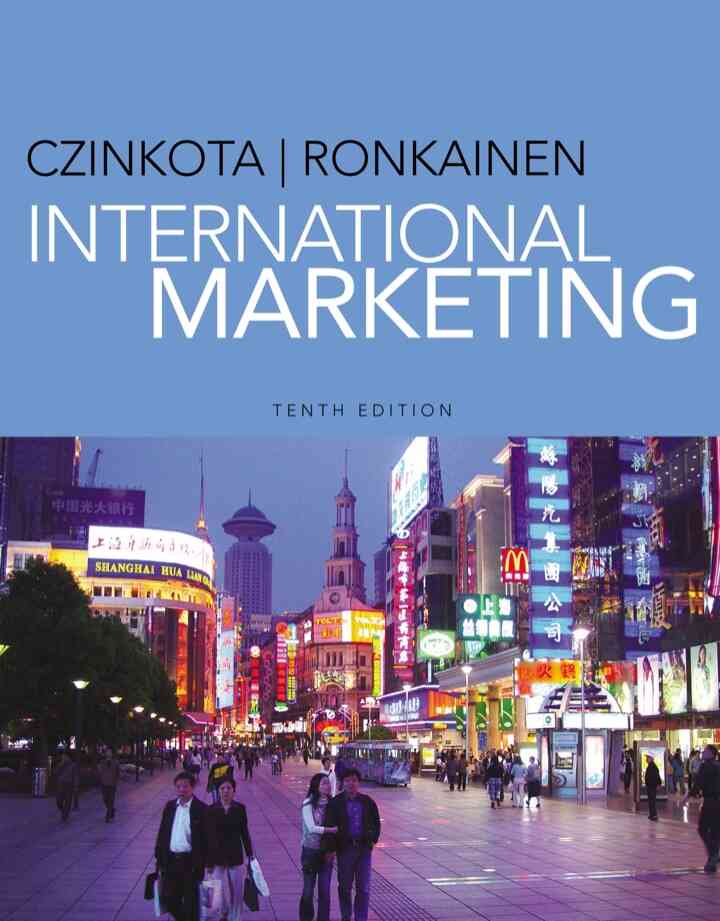 International Marketing 10th Edition